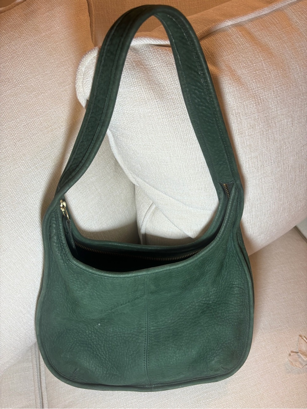 Coach vintage ergo nubuck Leather Shoulder Bag style 4398